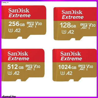 記憶卡 SanDisk Extreme 1TB MicroSD 256G A2 U3 高速記憶卡B36