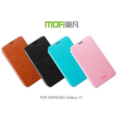 MOFI SAMSUNG Galaxy J7 2015版 睿系列側翻皮套 保護殼 保護套【出清】