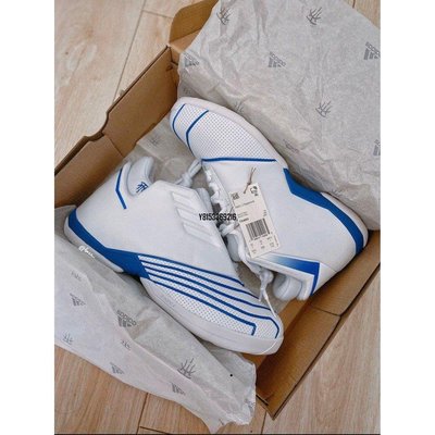 【正品】adidas T-Mac 2.0 EVO 白藍 休閒 運動 籃球  FX4993潮鞋