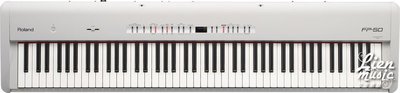 『立恩樂器』免運優惠 Roland FP-50 88鍵 白色 數位電鋼琴 電子琴 FP 50 不含琴架