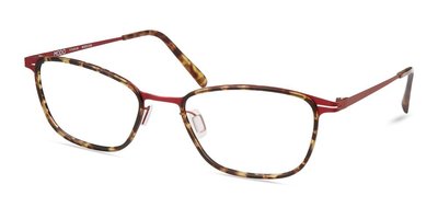 【mi727久必大眼鏡】MODO 美國紐約時尚眼鏡品牌 原廠公司貨 舒適自在輕盈 6.8克超薄鈦鏡架 4409(琥珀紅)