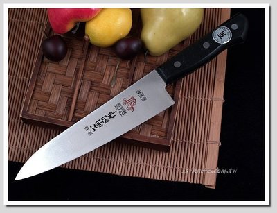 雙雄名家刀品 《一角別作》專業主廚刀(牛刀)180mm型號：YG-003
