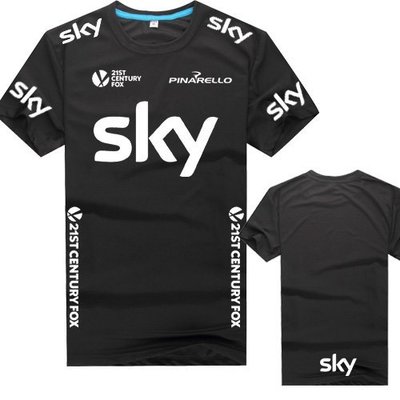 環法自行車比賽 Team sky merida 天空車隊 騎行服 機車服 美利達 速幹衣 短袖 T恤