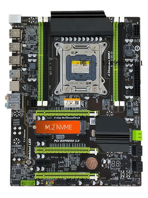 主機板盈嘉X79主板全新2011針DDR3服務器內存M.2接口單路雙路臺式機電腦電腦主板