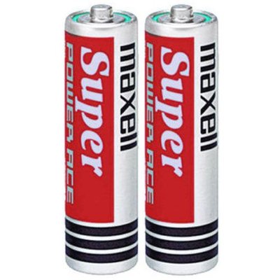 maxell 碳鋅電池3號電池AA電池(收縮2入)