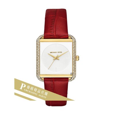 雅格時尚精品代購Michael Kors腕錶 MK手錶 MK2623 金色邊框 水鑽錶盤流行手錶 腕錶 美國代購