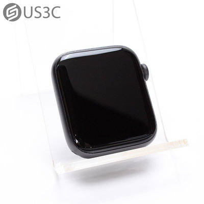 【US3C-台南店】【一元起標】Apple Watch 6 44mm GPS+LTE 太空灰 鋁金屬邊框 第3代光學心率感測器 血氧濃度感測器 二手智慧穿戴裝置