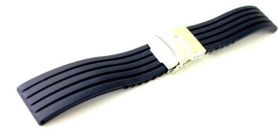 22mm F1直條紋矽膠錶帶silicone strap;;替代各式貴貨citizen,panerai,oris