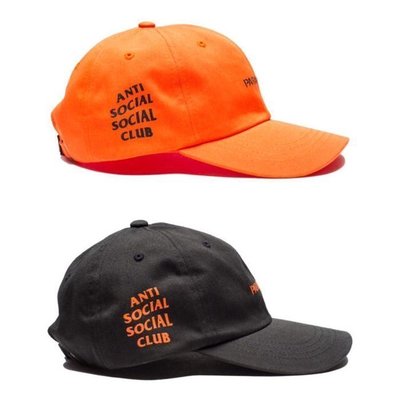 現貨 ANTI SOCIAL SOCIAL CLUB x UNDEFEATED 聯名 老帽 棒球帽 黑色 男女 ASSC