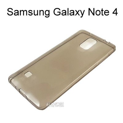 超薄透明軟殼 [透灰] Samsung Galaxy Note 4 N910 N910U