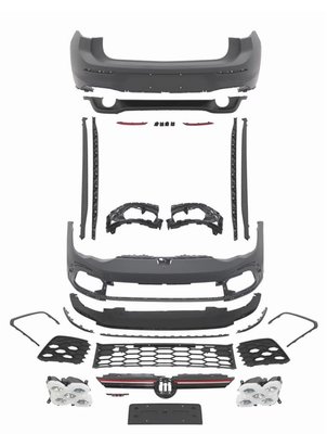 【天翊國際】VW 福斯 Golf 8代 GTI Gti 樣式 全車空力套件 PP材質