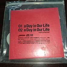 典藏音樂 嵐arashi A Day In Our Life 日本版小單曲 歌詞小海報 東洋 Yahoo奇摩拍賣