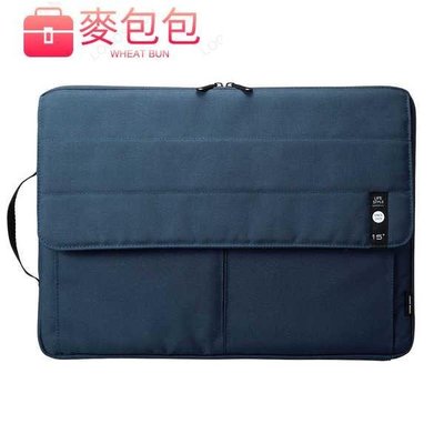 日本SANWA手提包11.6寸電腦包內袋13.3寸適合華為MateBook 14X Pro D1515.6寸14筆-麥包包