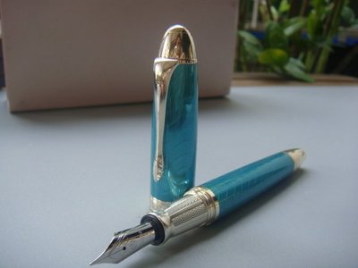 Krone Bold Fountain Pen Daring Turquoise 綠松石 18K 限量鋼筆