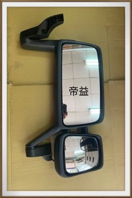 【帝益汽材】VOLVO 富豪 FM12 380 2003年後 車門後視鏡桿含照後鏡及補助鏡 電動《另有賣大燈框、晴雨窗》