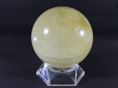 [銀九藝] 寬~8.65公分 885g 冰洲石球 水晶球 吉祥擺件 (4)