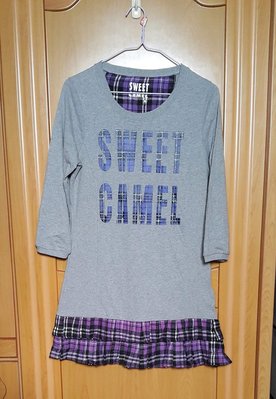 日本知名品牌SWEET CAMEL長版T恤M號
