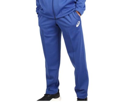 棒球世界19年全新Asics 亞瑟士男針織長褲-慢跑 路跑 亞瑟士(K11914-50)特價丈青色