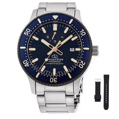 「官方授權」ORIENT 東方錶 東方之星 Divers系列限量潛水機械腕錶 RE-AU0304L/43.6mm