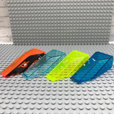 雙十一爆款·LEGO 樂高 2507pb01 2507 鯊魚 透明橙藍綠駕駛艙蓋絕版稀有深海可開發票