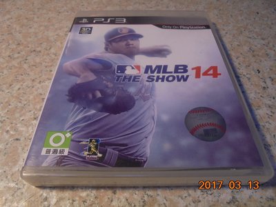 PS3 MLB 14 The Show 美國職棒大聯盟14 英文版 直購價600元 桃園《蝦米小鋪》