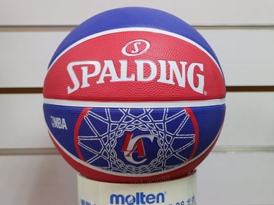 (布丁體育)SPALDING 斯伯丁籃球 NBA 隊徽球系列 快艇隊 (SPA83155)另賣 nike molten