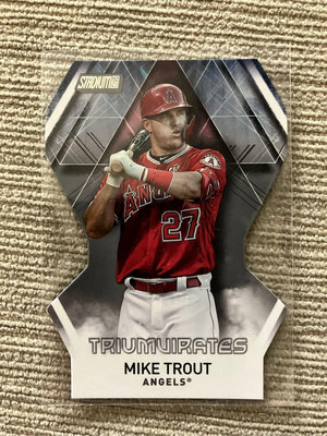 2021 TOPPS TRIUMUIRATES MIKE TROUT ANGELS