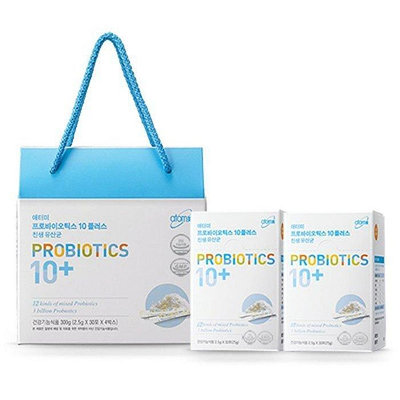 樂購賣場 買三送一買五送二 Atomy艾多美 益生菌(Probiotics10+) 1組4盒共120包