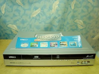 1年保固【小劉二手家電】少用的 LITEON 160G硬碟式 DVD錄放影機,LVW-5045型,附萬用遙控器