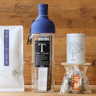 【現貨】日本製 Hario 酒瓶冷泡茶壺*海軍藍* 750ml 冷泡茶 / 冷泡壺 FIB-75