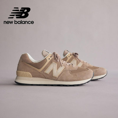 【New Balance】 NB 復古運動鞋_中性_奶茶色_U574WO2-D楦 574