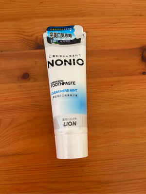 促銷特價 現貨 銷售第一日本獅王LION NONIO 終結口氣牙膏 抗敏 酷樂薄荷 冰炫薄荷 晶燦亮白 （特價65元）（一次買6條加贈獅王牙刷一支）