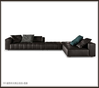 DD 國際時尚精品傢俱-燈飾 MINOTTI Freeman Tailor-3L型 (復刻版)訂製 沙發椅