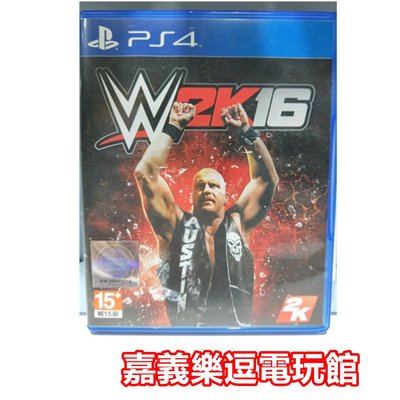 【PS4遊戲片】PS4 WWE 2K16 【9成新】✪ 中古二手✪嘉義樂逗電玩館