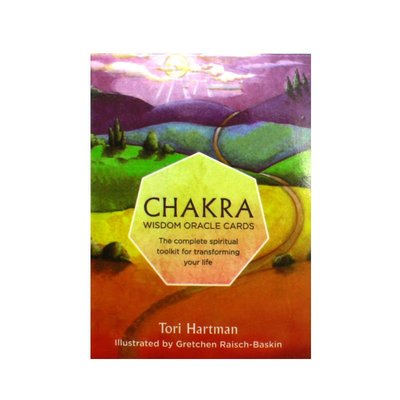 港灣之星-Chakra Wisdom Oracle Cards查克拉智慧神諭卡占卜卡牌送牌袋桌布-規格不同價格不同