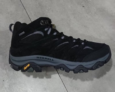 【MERRELL】Moab 3 MID Gore-Tex 防水 男款越野鞋 登山 健走 防水 避震 穩定 黑 ML036243 尺寸:US8~11