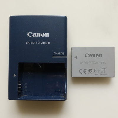 中古良品 Canon原廠充電器CB-2LXE 可充NB-5L