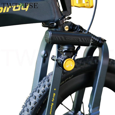 Twtopse 鋁合金自行車燈相機支架適用於 Birdy1 2 3 新款經典 P40 折疊自行車