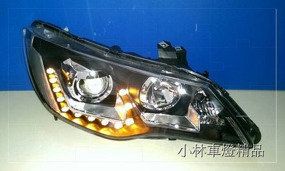【小林車燈精品】 CIVIC 8 K12 喜美8代 類 GTI U型R8燈眉魚眼大燈 方向燈 LED 雙功能 內附實車照
