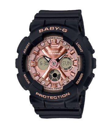 【萬錶行】CASIO BABY-G 魅力圈專屬時尚運動腕錶 BA-130-1A4