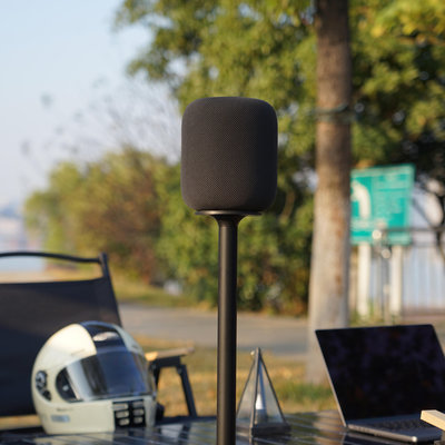 音響支架【鋁合金】HomePod適用于蘋果音箱一、二代落地支架防誤碰喇叭支架