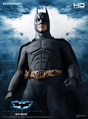 全新 Enterbay 1/4 HD DC Batman The Dark Knight 蝙蝠俠 黑暗騎士 布魯斯韋恩