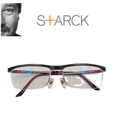 【皮老闆】二手真品 S+ARCK mikli 鏡框 義大利 製 眼鏡 28