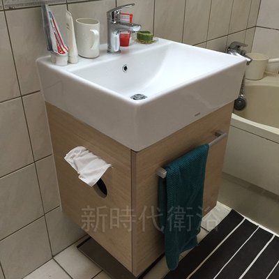 [ 新時代衛浴 ] TOTO-710方型搭配浴櫃，浴櫃訂做，顏色樣式歡迎詢問 710