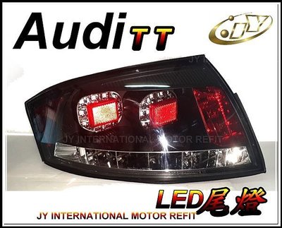 》傑暘國際車身部品《全新 AUDI奧迪TT audi tt 99 -03 黑框 led 尾燈+ led 方向燈