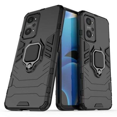 熱銷 OPPO RealmeGTNEO2黑豹手機殼realme gt neo2指環支架保護套oppo手機殼保護殼