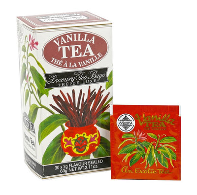 ※新貨到※【即享萌茶】MlesnA Vanilla Tea 曼斯納香草風味紅茶30茶包/盒促銷中