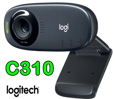 【UH 3C】羅技 LOGITECH HD WebCAM C310 網路攝影機 內建隔噪麥克風 000631