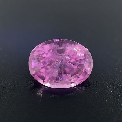 天然粉紅色剛玉(Pink Sapphire)裸石1.52ct [基隆克拉多色石Y拍]