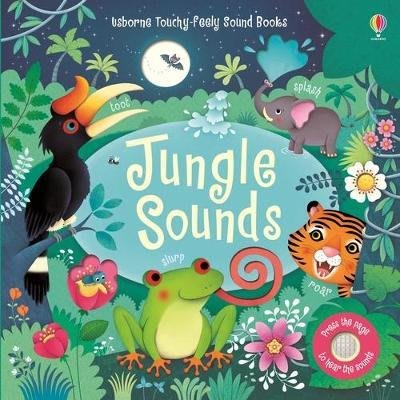 全新現貨 Usborne Touchy-Feely Sound Books: Jungle Sounds (硬頁音效書)